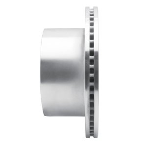 Chevrolet Silverado 3500 HD Brake Rotor (1) - Rear Right - R1 Concepts - Drilled & Slotted - Silver - `01-`10